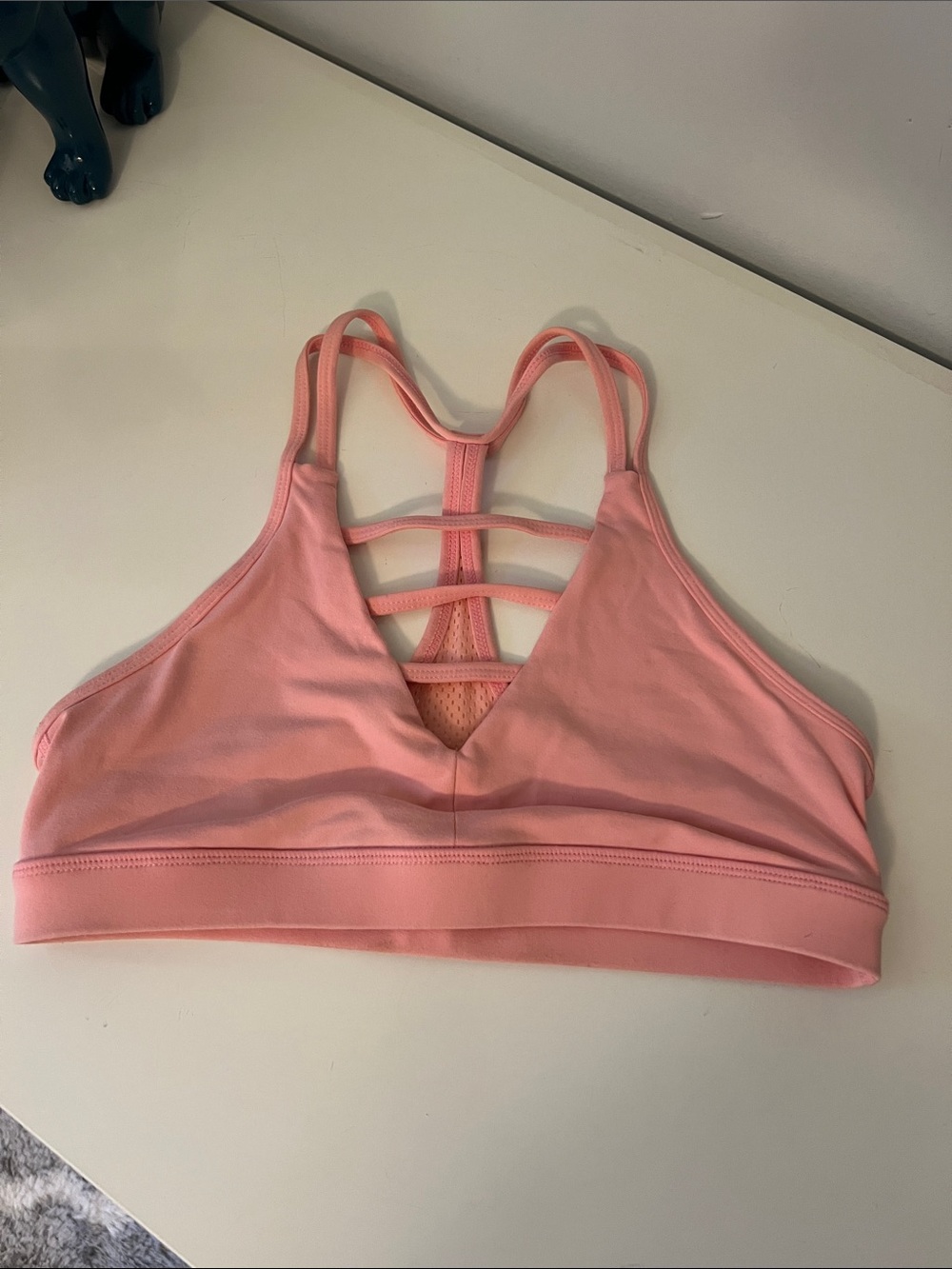 2/$7 ZYIA Strappy V‑Back Pink Sports Bra